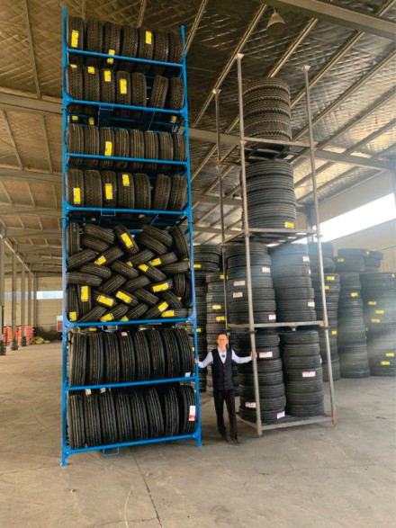 Australian Importing Group - Double Deck Car Tyre Rack HDPCR 400